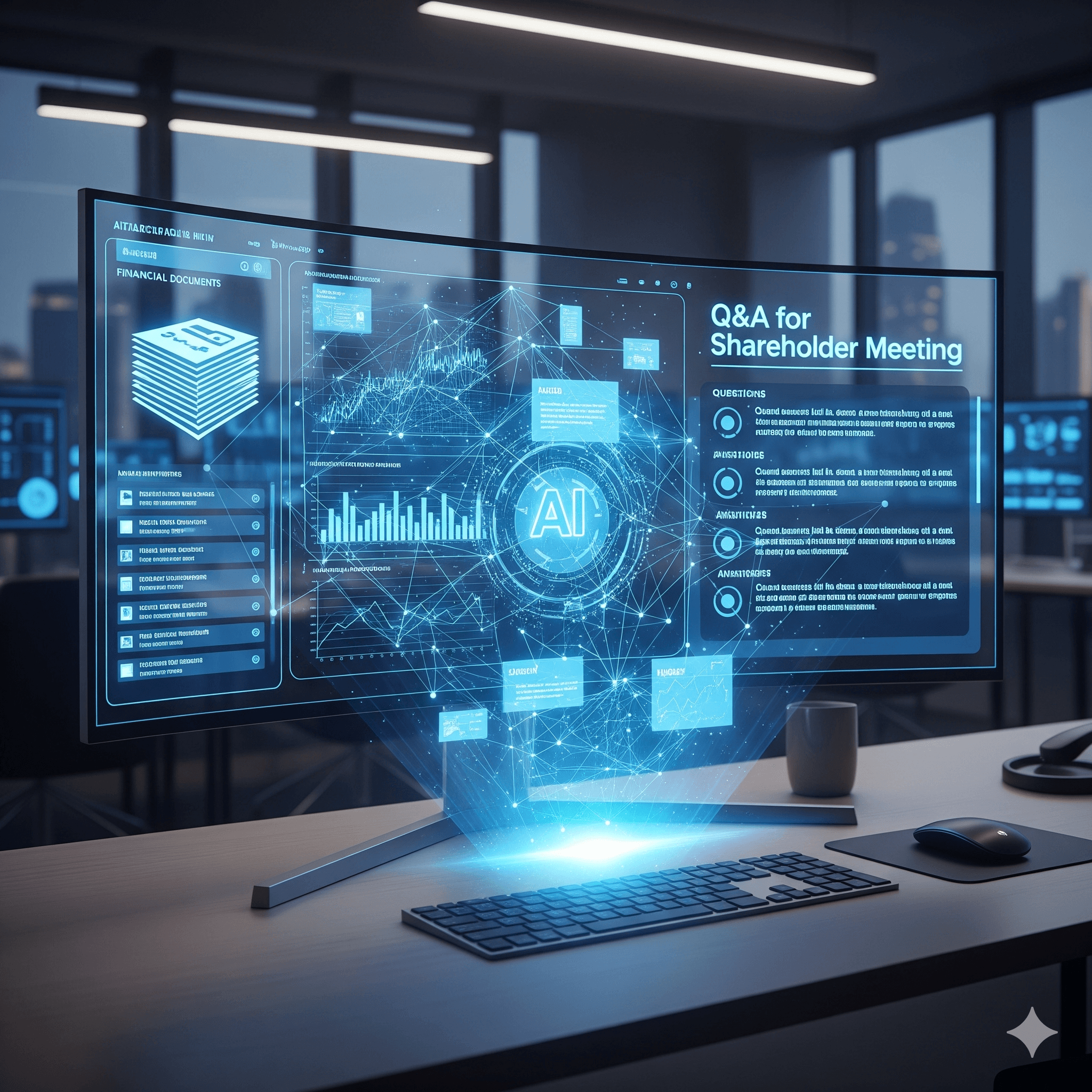 株主総会QA自動生成システム